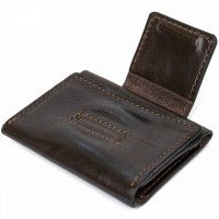 Визитница из натуральной кожи GRANDE PELLE 11410