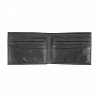 Английский кожаный мужской кошелек Ridgeback JBNC 35 Black (Черный)
