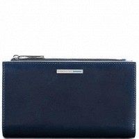 Кожаный кошелек Piquadro BL SQUARE/N.Blue PD4572B2R_BLU2