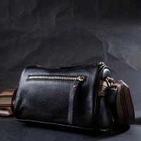 Молодежная женская кожаная сумка через плечо Vintage 22262 