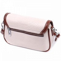 Молодежная женская кожаная сумка через плечо Vintage 22623 