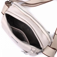 Молодежная женская кожаная сумка через плечо Vintage 22593