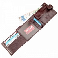 Мужской кошелёк из кожи TAILIAN 19004