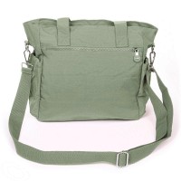 Летняя тканевая сумка Jielshi  3755 d.green