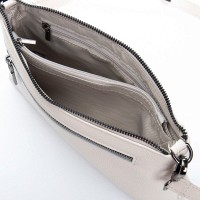 Женский молодежный кожаный клатч ALEX RAI 3092 white