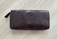 Кошелек из натуральной кожи крокодила Ekzotic Leather CW03_2