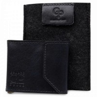 Кожаный зажим для купюр GRANDE PELLE 11546