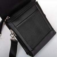 Мужская кожаная сумка через плечо BRETTON 9010-4 black