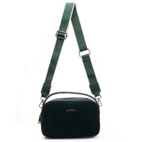 Женская замшевая сумка ALEX RAI 99126 green