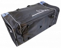 Сумка дорожная 38 л Wallaby 340-3 черная с серым