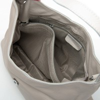Женская кожаная сумка ALEX RAI 2046-9 l.beige