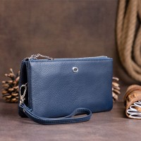 Женский кожаный клатч ST Leather 19248 Синий