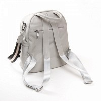 Женская кожаная сумка рюкзак ALEX RAI 28-8907-9 l-grey