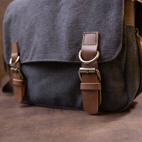 Мужская текстильная сумка через плечо Vintage 20604 