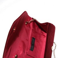 Женский велюровый клатч Rose Heart (102817-1)