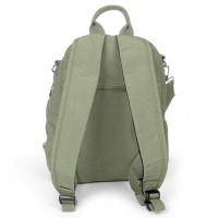 Женский тканевый рюкзак Jielshi 7020 d.green