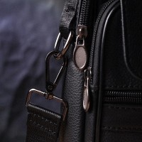 Мужская кожаная сумка через плечо Vintage 21396