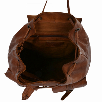 Мужской кожаный рюкзак Ashwood 7990 Rust