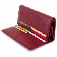 Женский кожаный кошелек ST Leather 19244 Бордовый