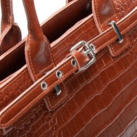 Женская кожаная сумка ALEX RAI 00108 camel