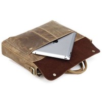 Мужской кожаный портфель Vintage 14066