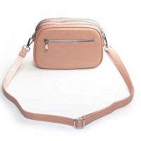 Женский молодежный кожаный клатч ALEX RAI 17006 pink