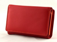 Женский кожаный кошелек Visconti BORA rb43 red m