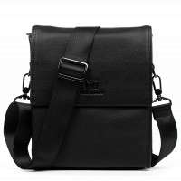 Мужская кожаная сумка через плечо BRETTON 5427-4 black