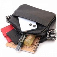 Молодежная женская кожаная сумка через плечо Vintage 22606 