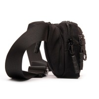 Мужская сумка на пояс Lanpad 19006 black
