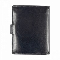 Мужской кожаный кошелек Ashwood 1246 VT Black