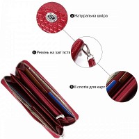 Женский лаковый кожаный кошелек ST Leather 22677 