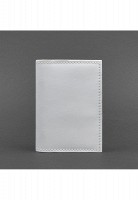 Кожаная обложка для паспорта 1.2 белая BN-OP-1-2-LIGHT