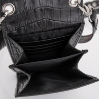 Женская кожаная сумка REP1-2122-4lx TARWA, чёрная