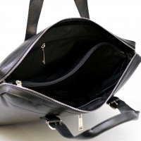 Мужской кожаный черный портфель TARWA ta-0042-4lx