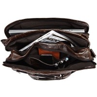 Деловая кожаная сумка Vintage 14056