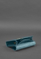 Женская кожаная поясная сумка/кроссбоди BlankNote Mini зеленая BN-BAG-38-2-MALACHITE
