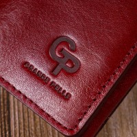 Кожаный женский кошелек ручной работы GRANDE PELLE 16788