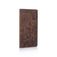 Кожаный бумажник Hi Art Mehendi Art WP-02-S19-1020-T005