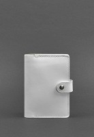 Кожаная обложка для паспорта  3.0 белая BN-OP-3-LIGHT