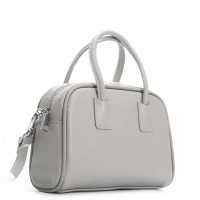 Женский молодежный кожаный клатч ALEX RAI 39059-1 pale grey