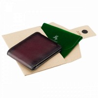 Мужской кожаный кошелек Visconti MT92 Zanotti (Burgundy Burnish)