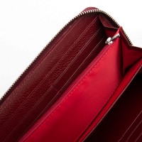 Женский кожаный кошелек Bright DR. BOND W39 wine red
