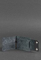 Кожаный зажим для купюр BlankNote 10.0 графит bn-pm-10-g