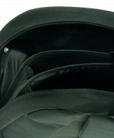 Черный рюкзак плотной ткани  TRAUM 7050-91
