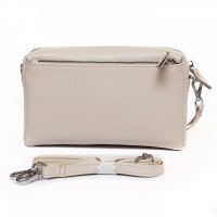 Молодежный клатч из кожи ALEX RAI BM 60071-HA-2 white