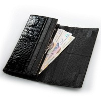 Женский лаковый кожаный кошелек PE DR. BOND PEW1-V-2 black