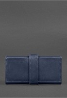 Кожаный кошелек BlankNote 3.0 темно-синий bn-pm-3-navy-blue