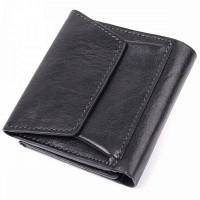 Кожаный мужской кошелек ручной работы GRANDE PELLE 22573
