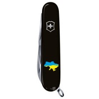 Складной нож Victorinox SPARTAN UKRAINE Карта Украины сине-желт. 1.3603.3_T1166u